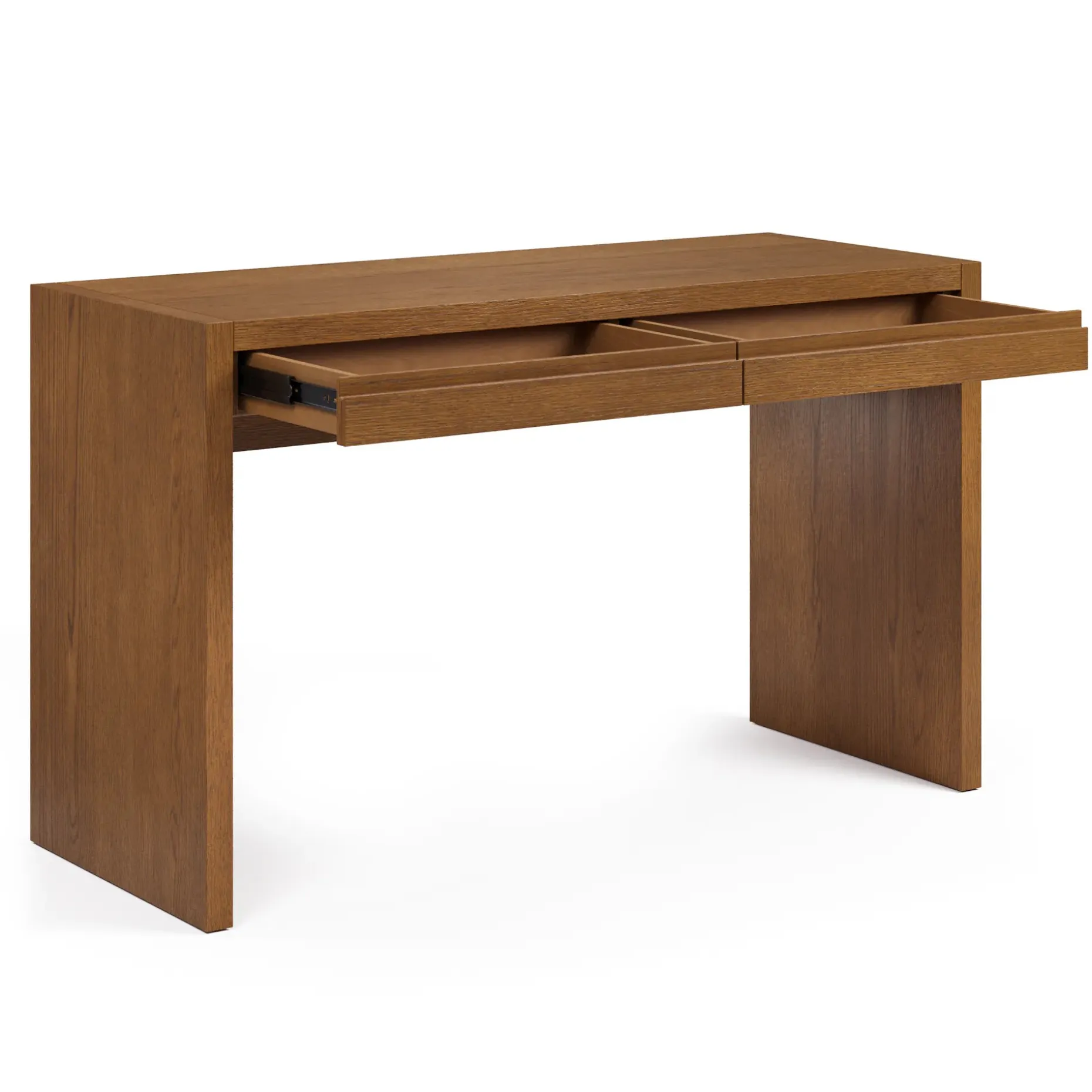 Leif 50" Modular Desk - Smoked Oak
