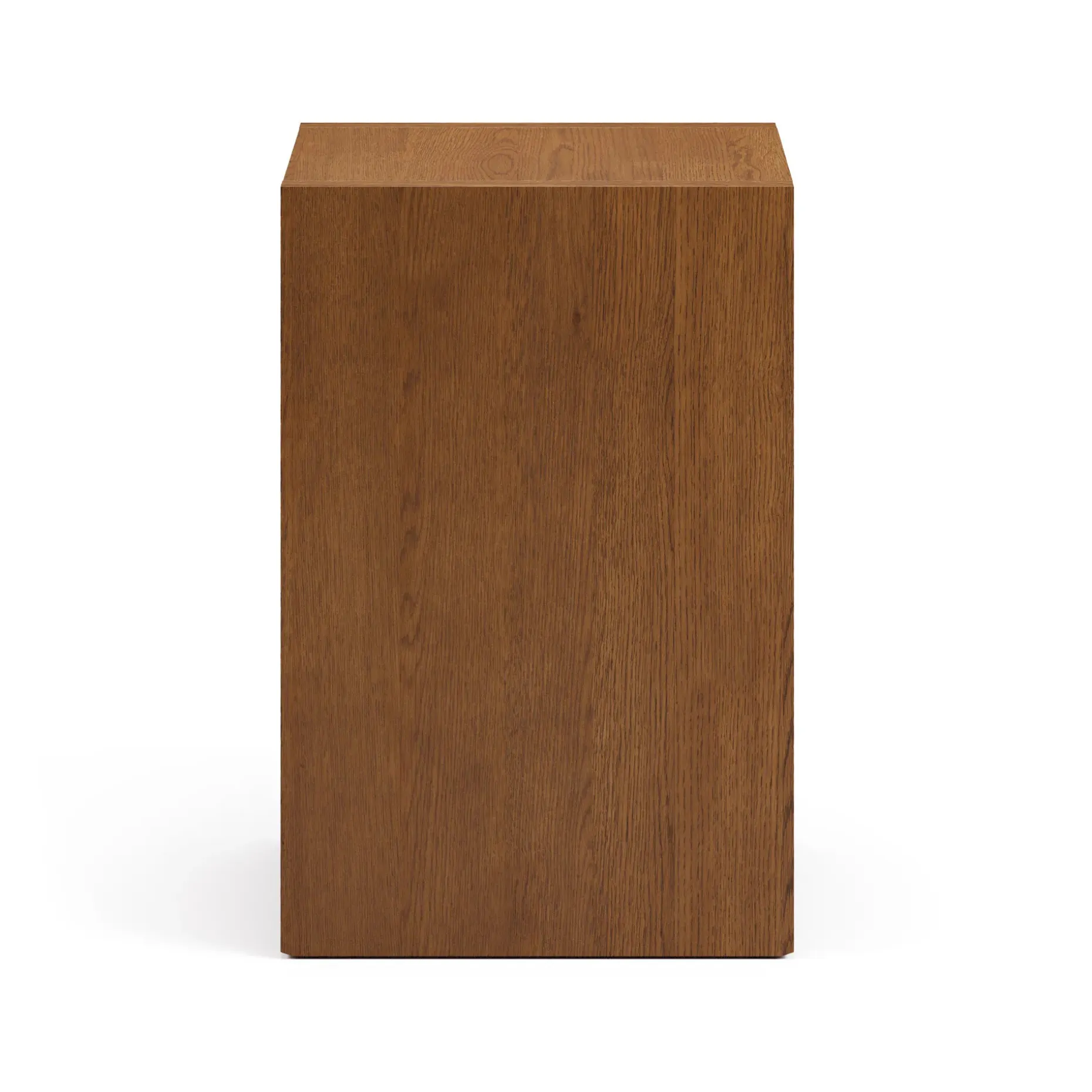 Leif 17.5" Modular File Cabinet - Smoked Oak