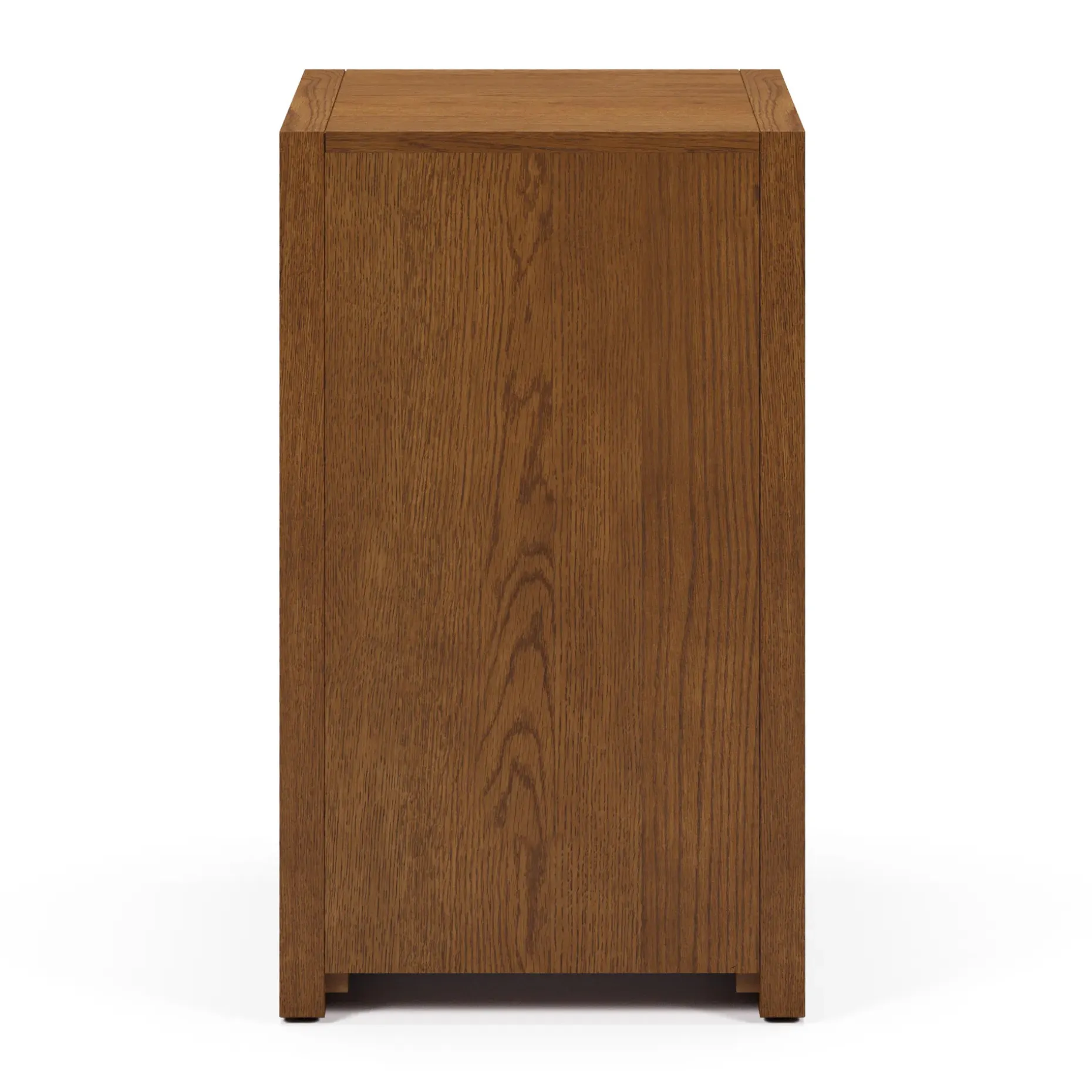 Leif 17.5" Modular File Cabinet - Smoked Oak