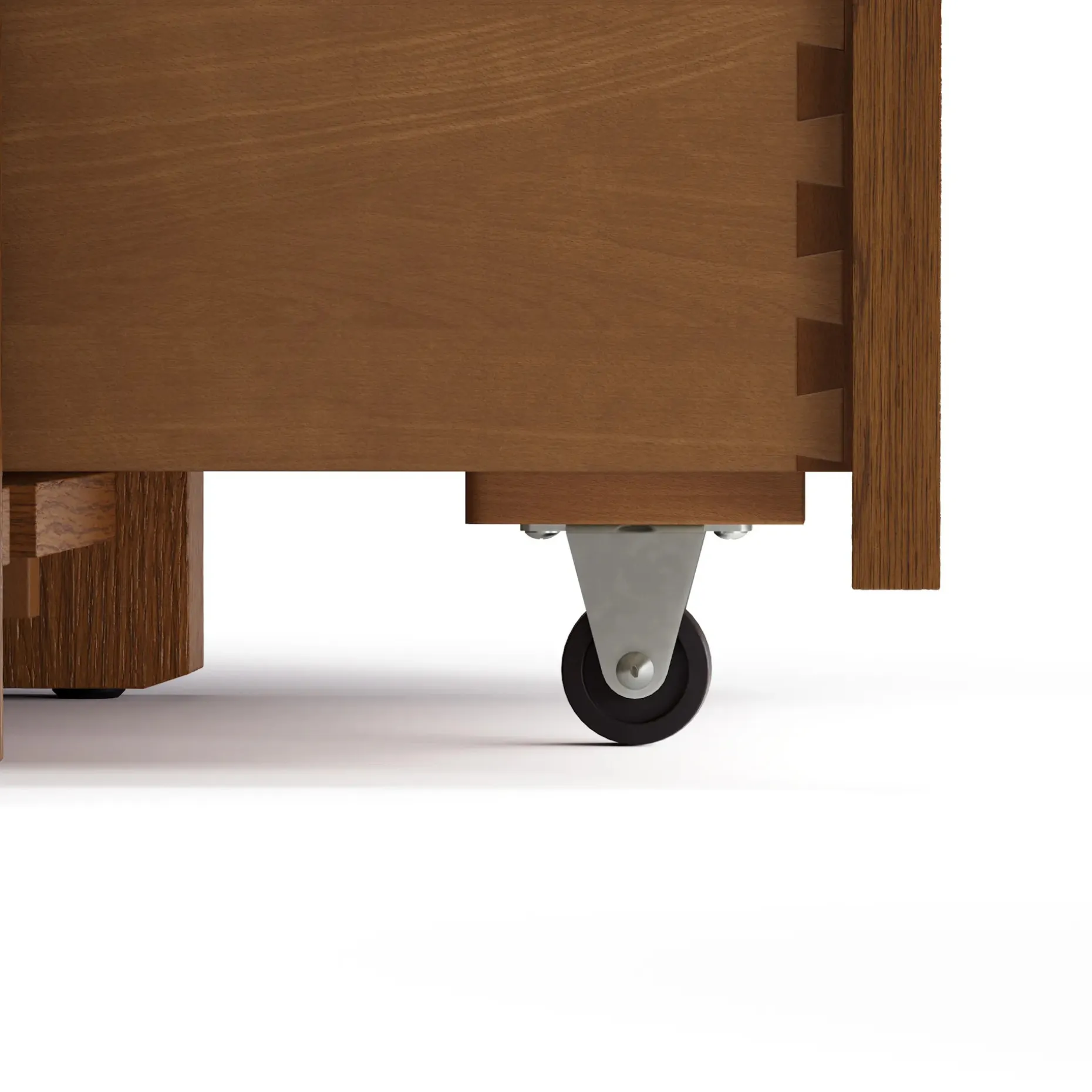 Leif 17.5" Modular File Cabinet - Smoked Oak