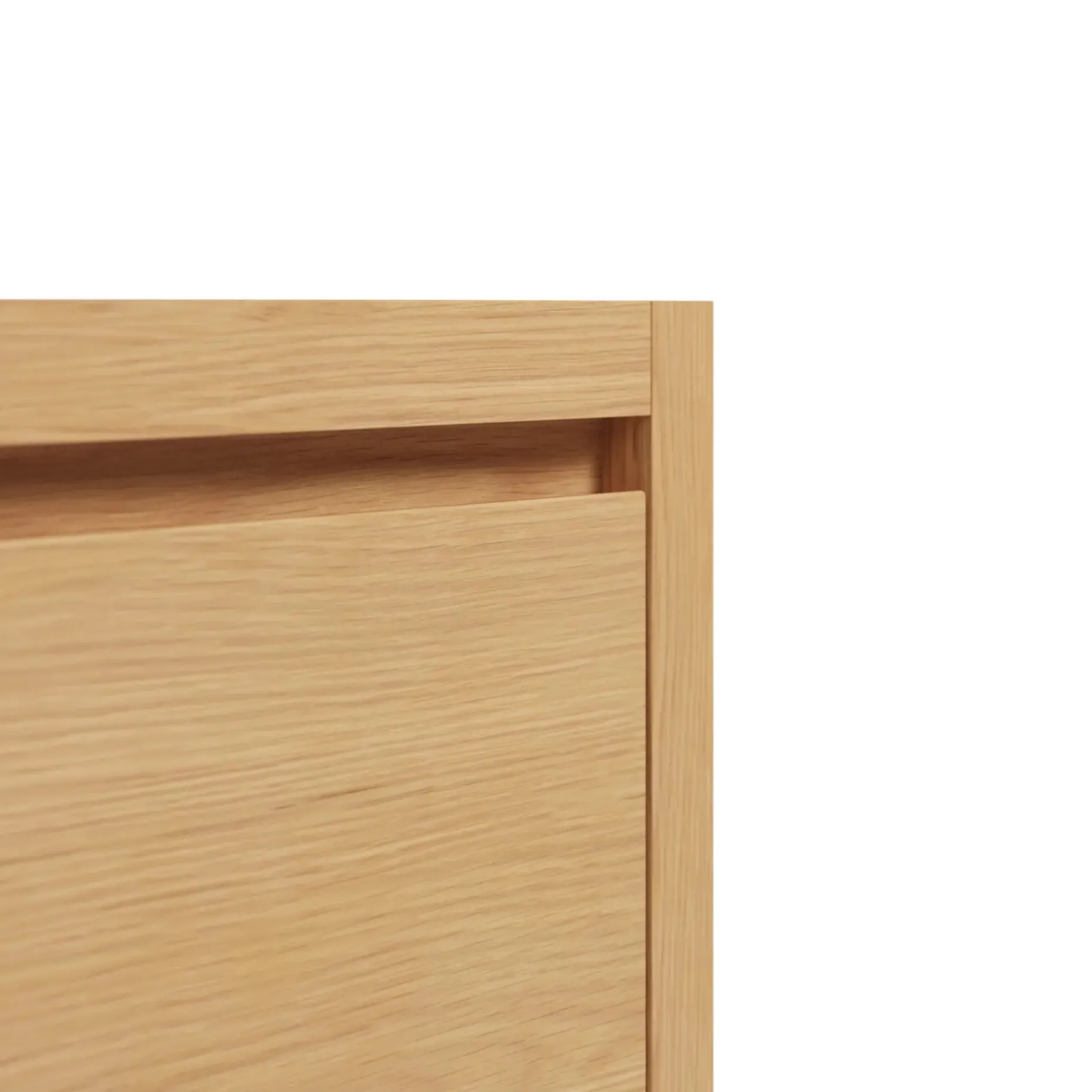Leif 17.5" Modular File Cabinet - White Oak