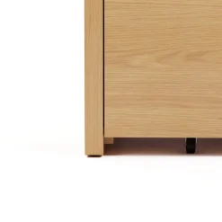 Leif 17.5" Modular File Cabinet - White Oak