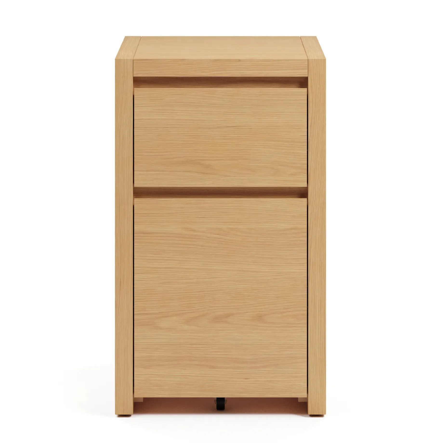 Leif 17.5" Modular File Cabinet - White Oak