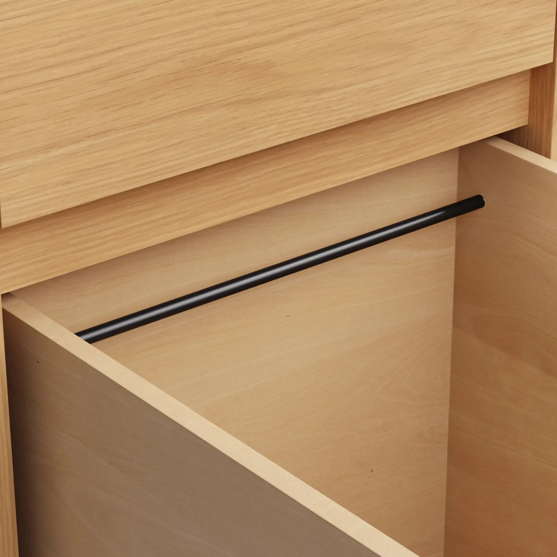 Leif 17.5" Modular File Cabinet - White Oak