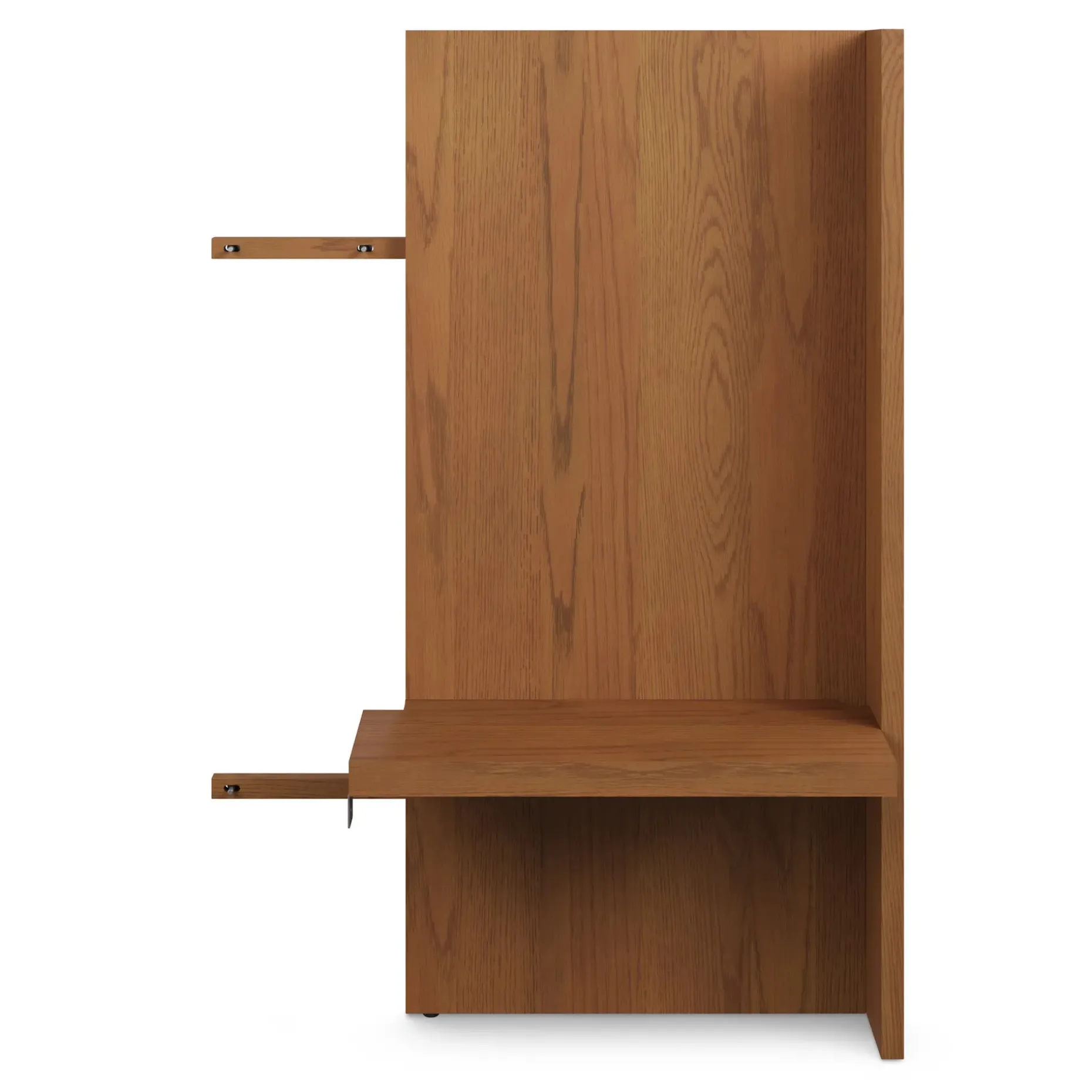 Leif Nightstand Extension Set - Smoked Oak