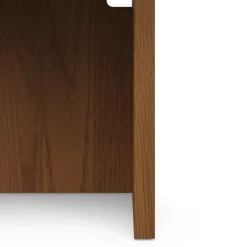 Leif Nightstand Extension Set - Smoked Oak