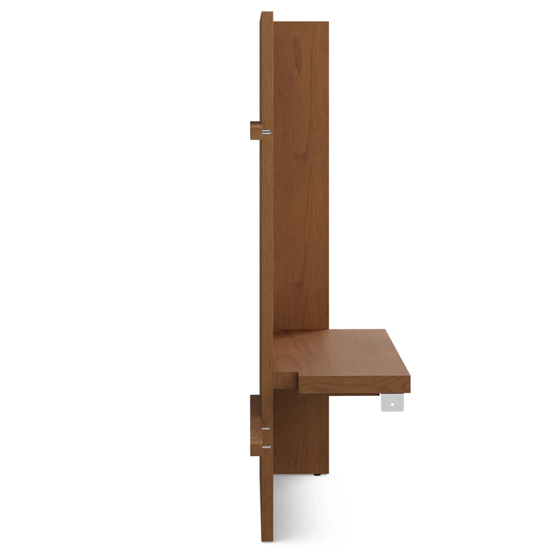 Leif Nightstand Extension Set - Smoked Oak