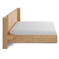 Leif Nightstand Extension Set - White Oak