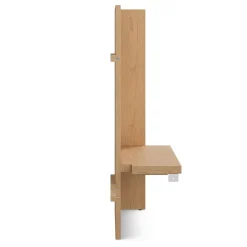 Leif Nightstand Extension Set - White Oak
