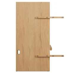 Leif Nightstand Extension Set - White Oak