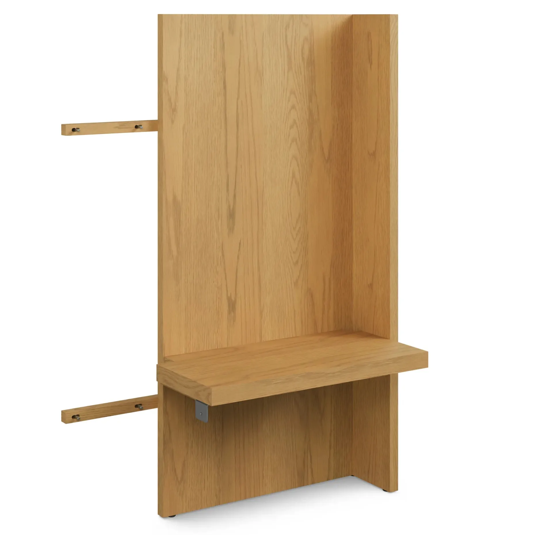 Leif Nightstand Extension Set - Light Oak