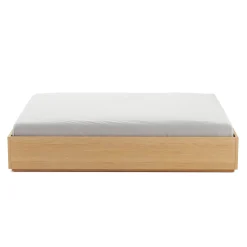 Leif Queen Platform Bed - White Oak