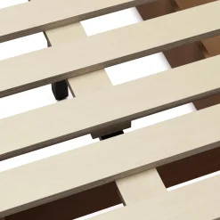 Leif Queen Platform Storage Bed - White Oak