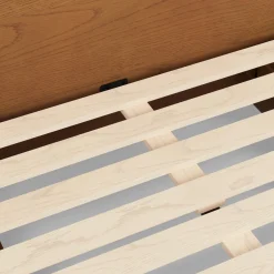 Leif Queen Storage Bed - Smoked Oak