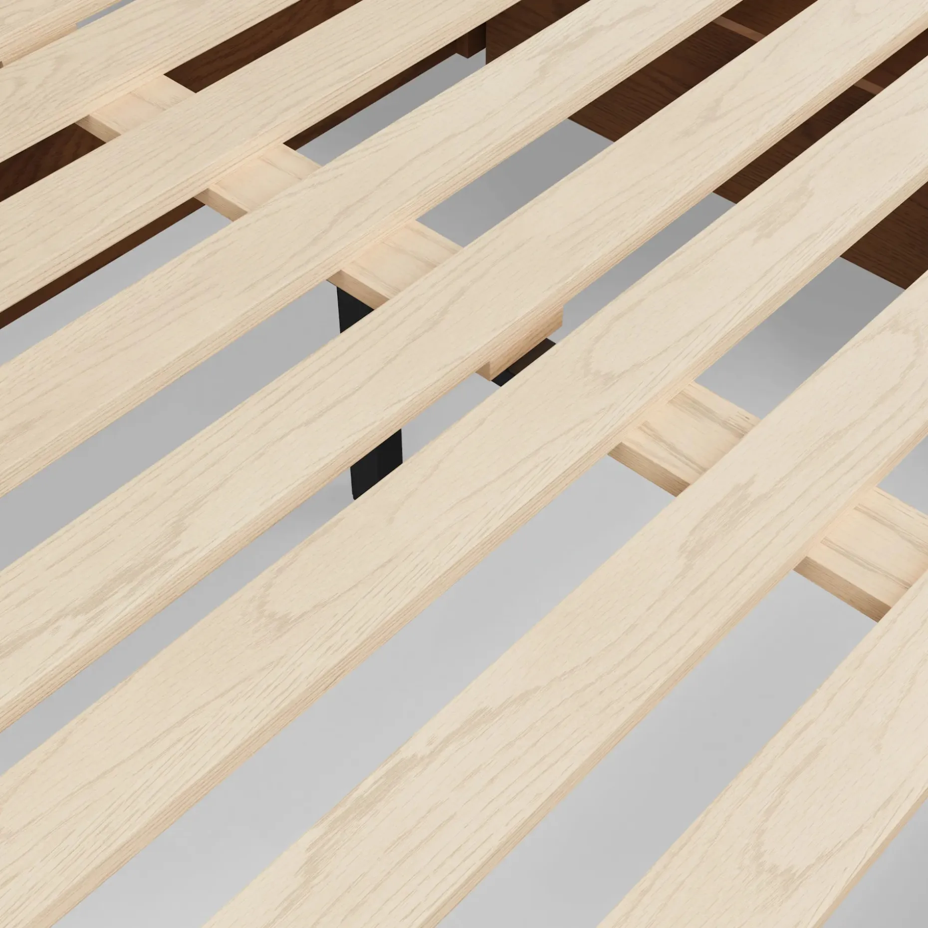 Leif Queen Storage Bed - Smoked Oak