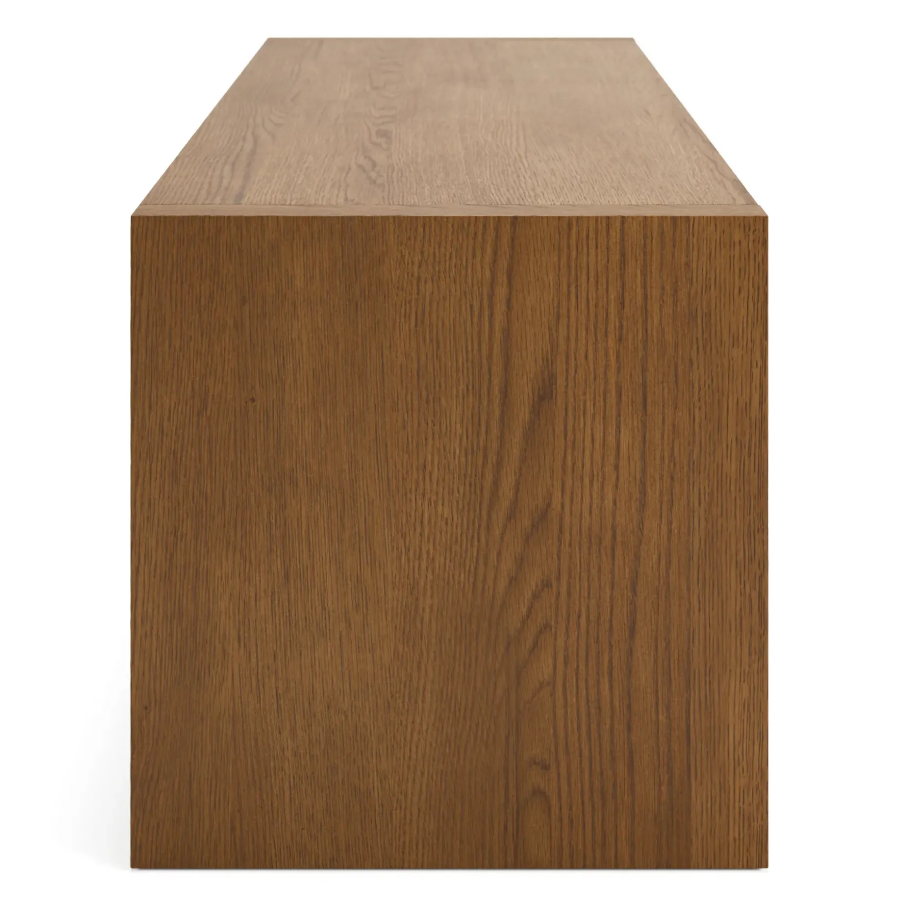 Leif 42" Storage Bench - Smoked Oak