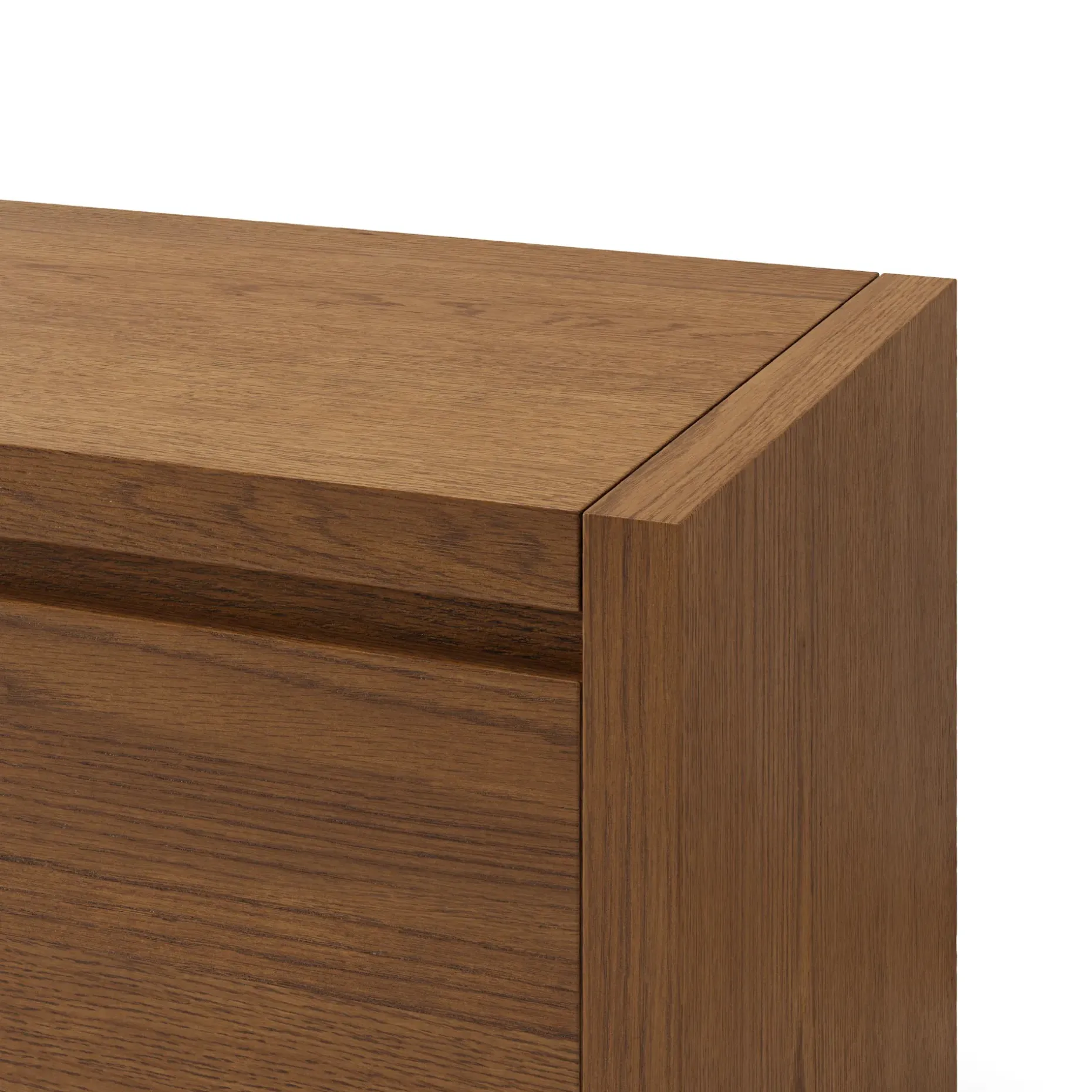 Leif 42" Storage Bench - Smoked Oak