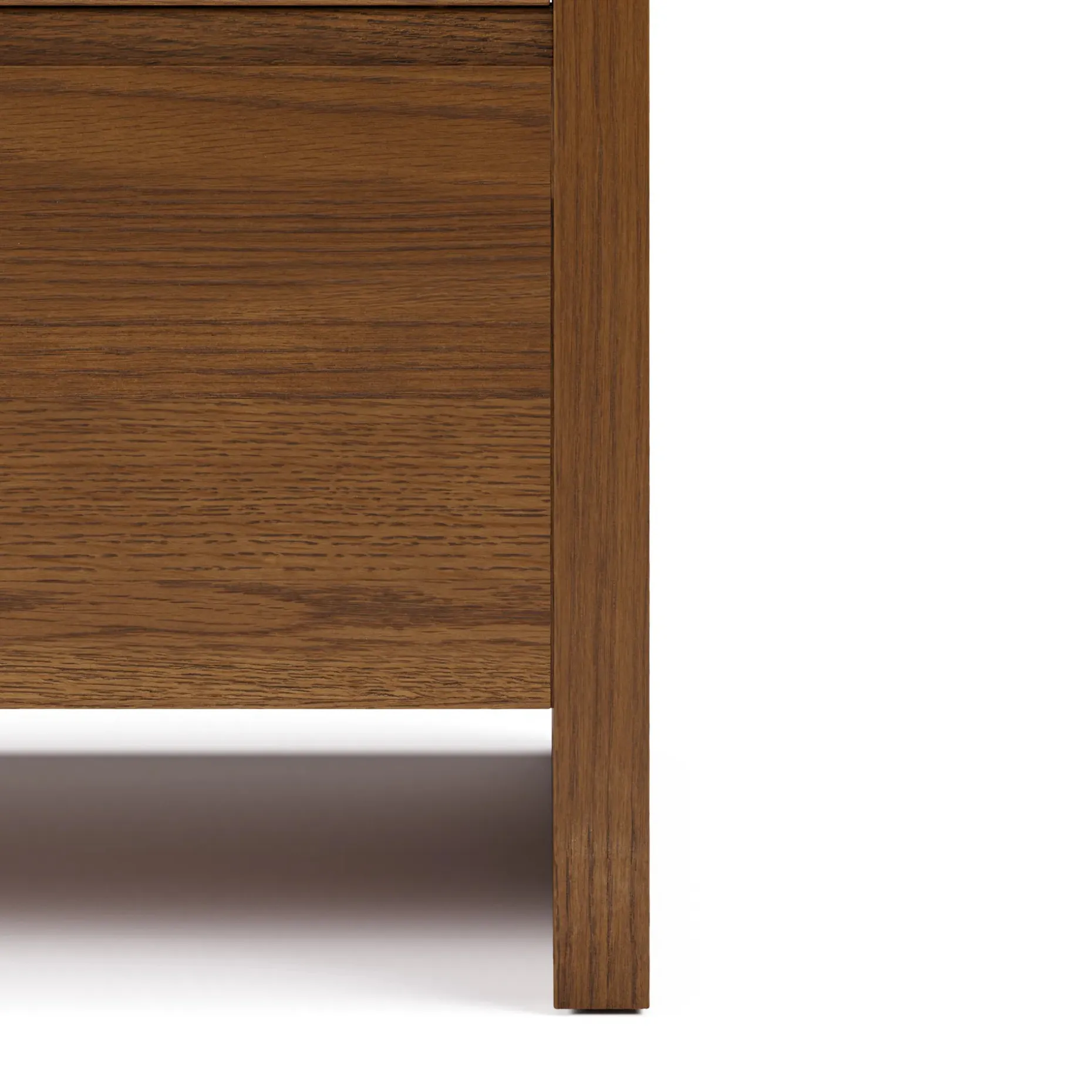 Leif 42" Storage Bench - Smoked Oak