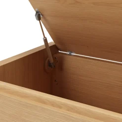 Leif 42" Storage Bench - White Oak