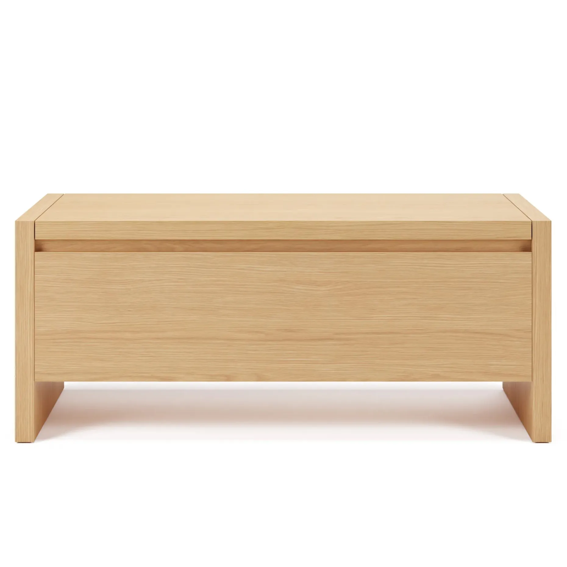 Leif 42" Storage Bench - White Oak