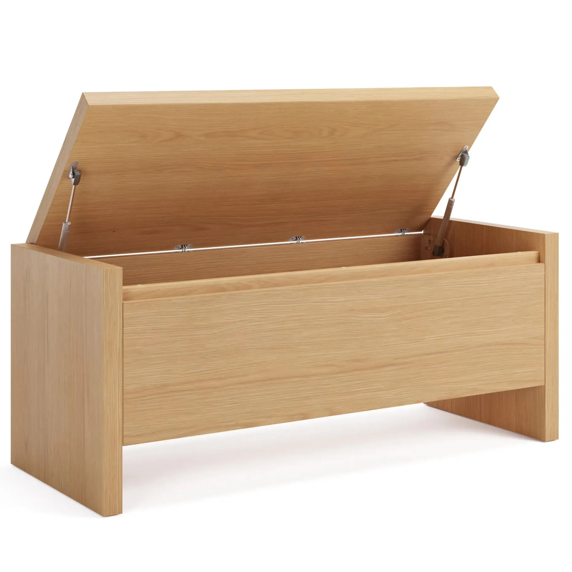 Leif 42" Storage Bench - White Oak