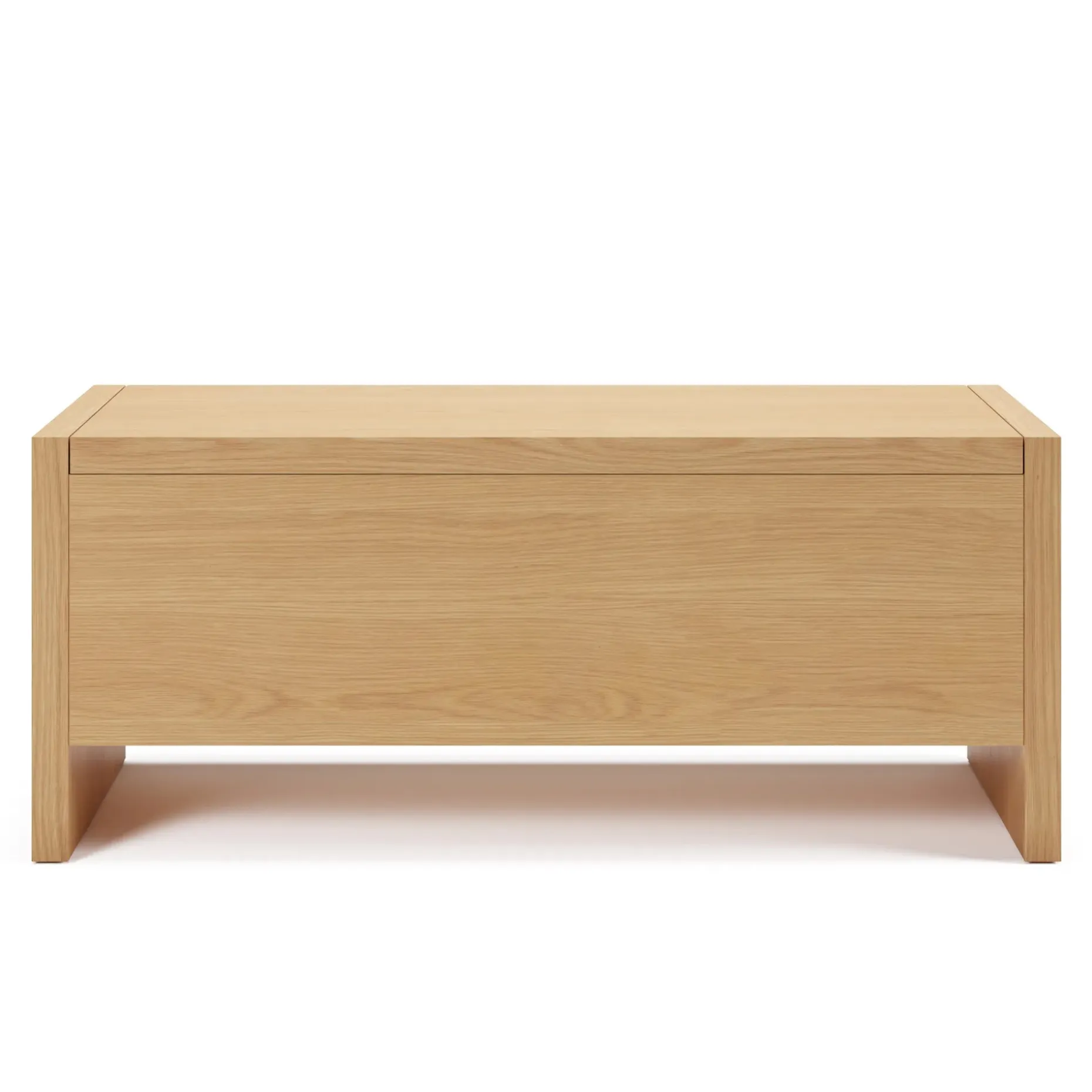 Leif 42" Storage Bench - White Oak