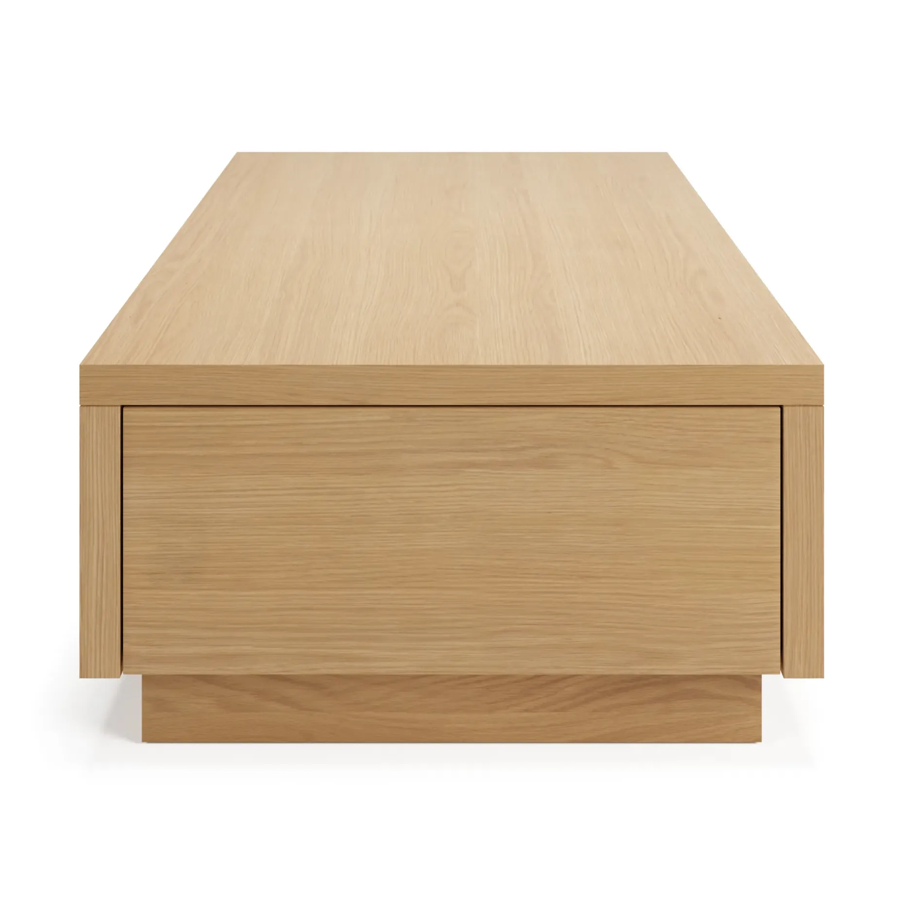 Leif 47" Storage Coffee Table - White Oak