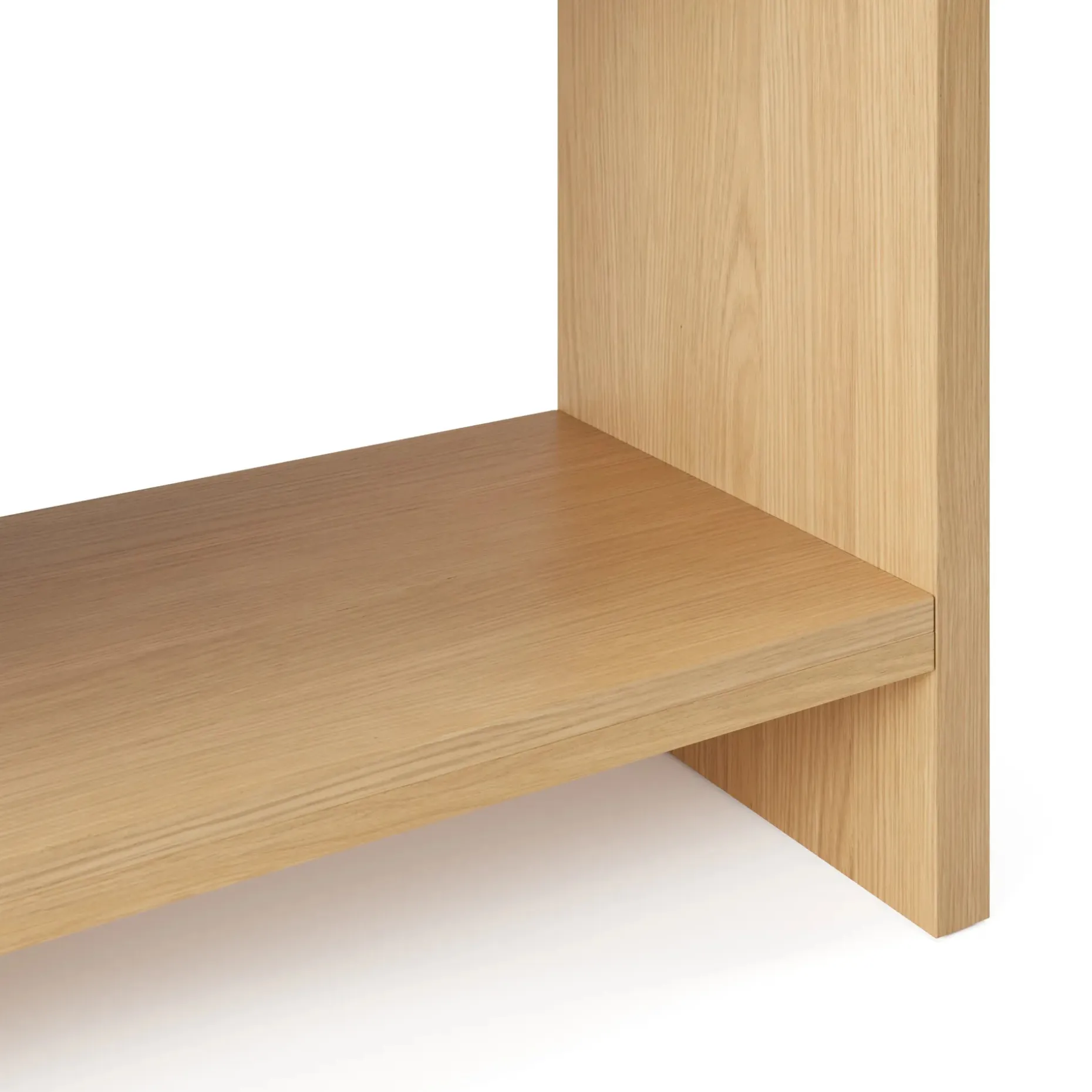 Leif 37" Storage Console - White Oak