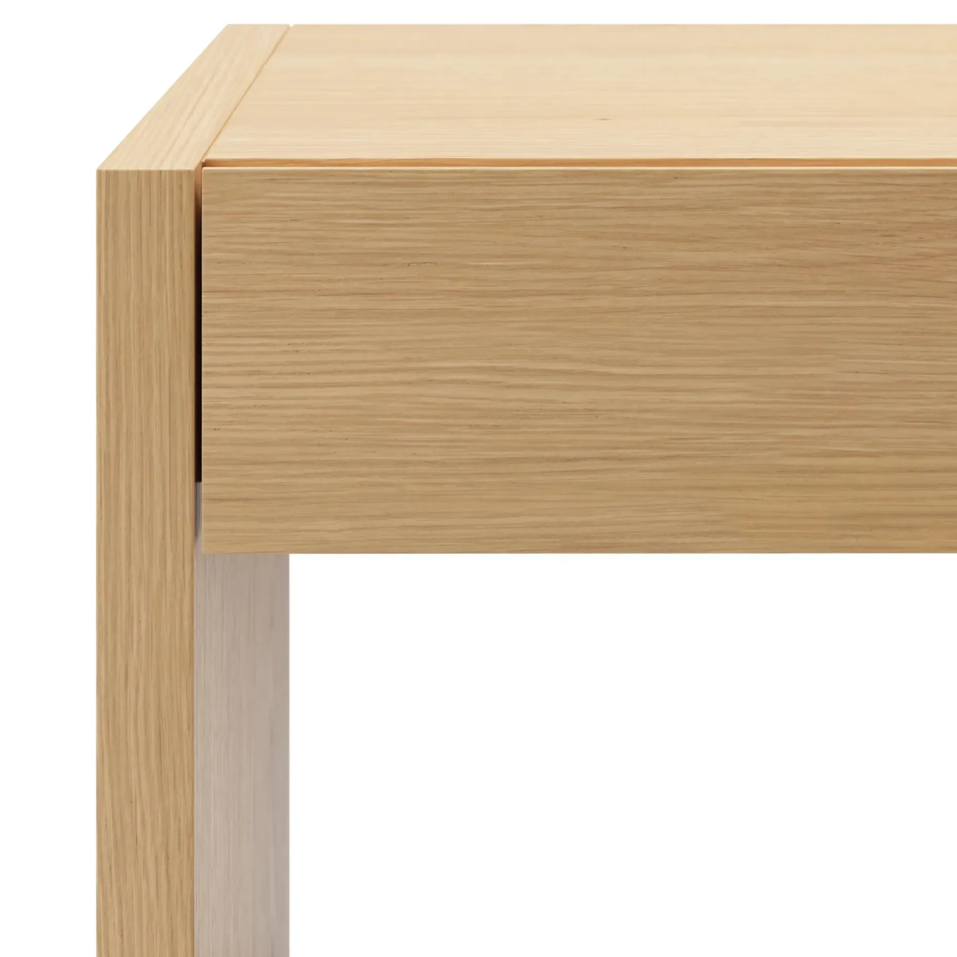 Leif 37" Storage Console - White Oak