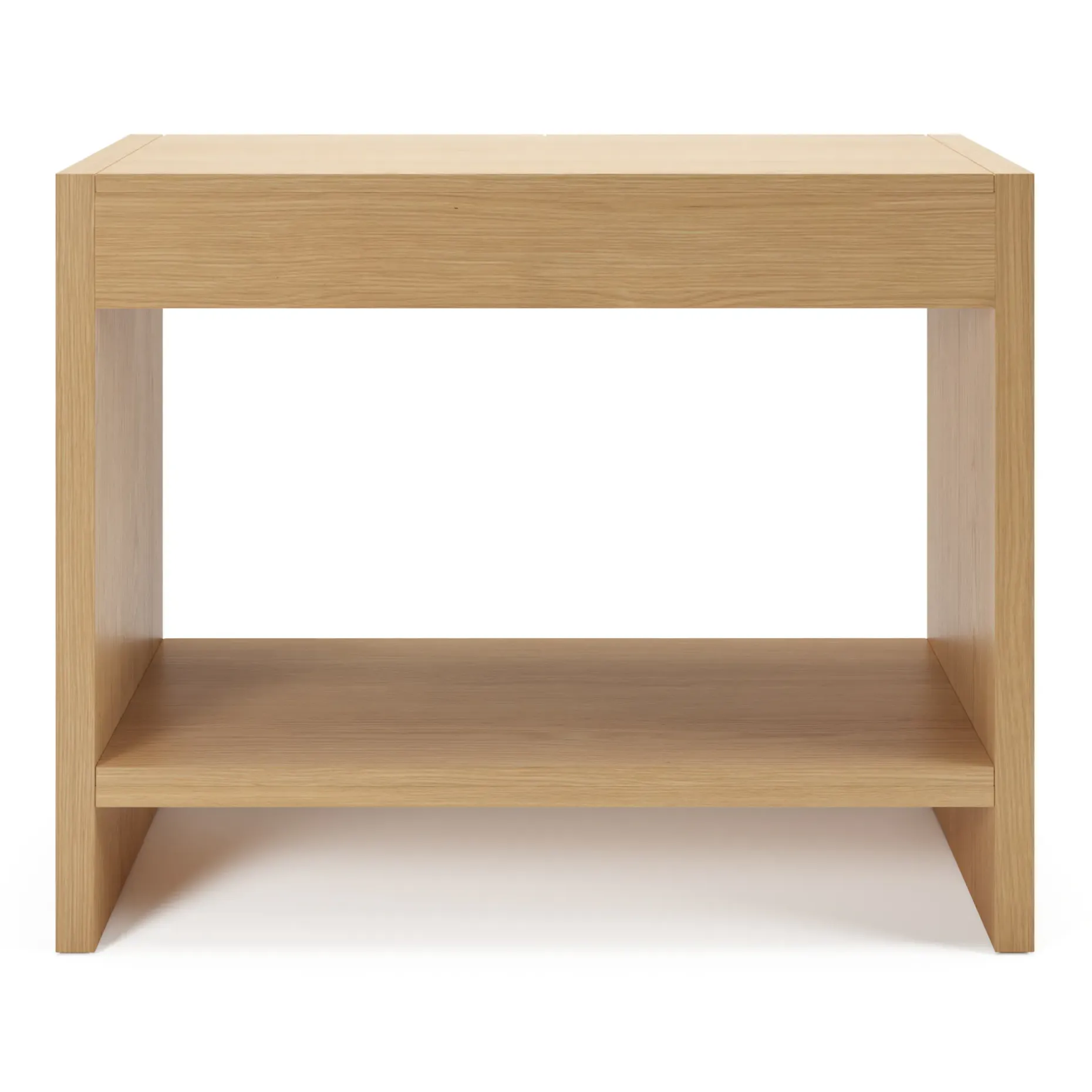 Leif 37" Storage Console - White Oak