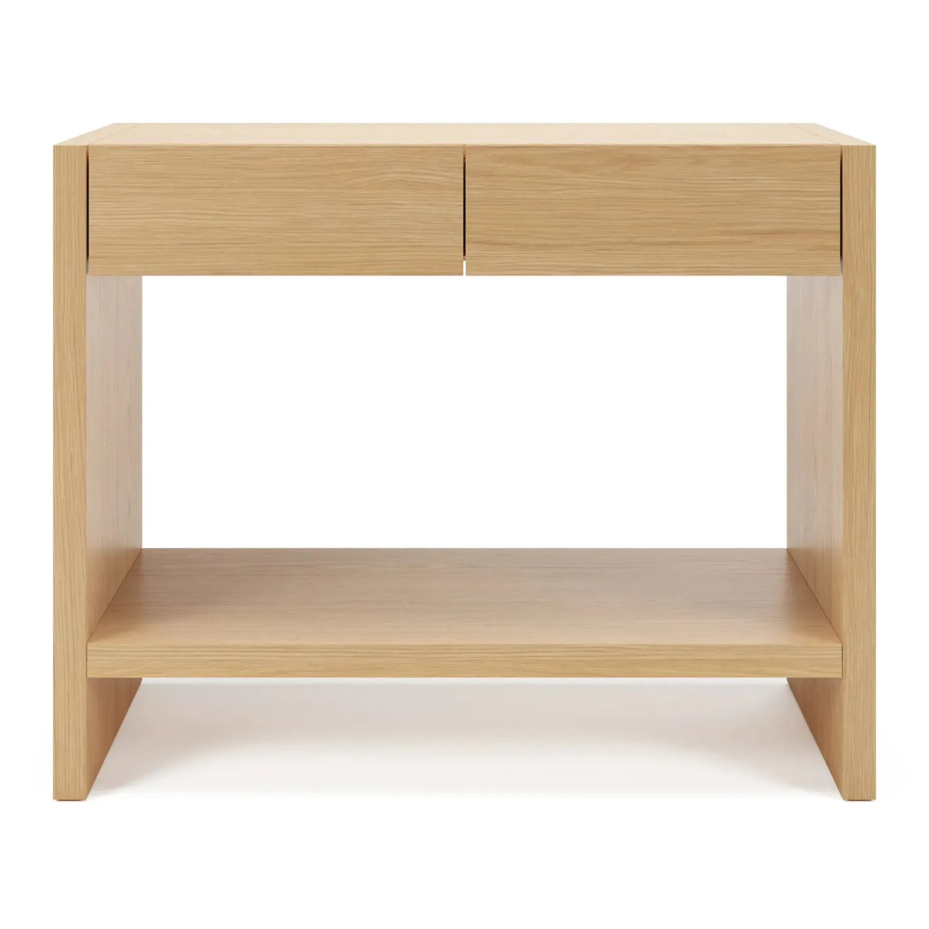 Leif 37" Storage Console - White Oak