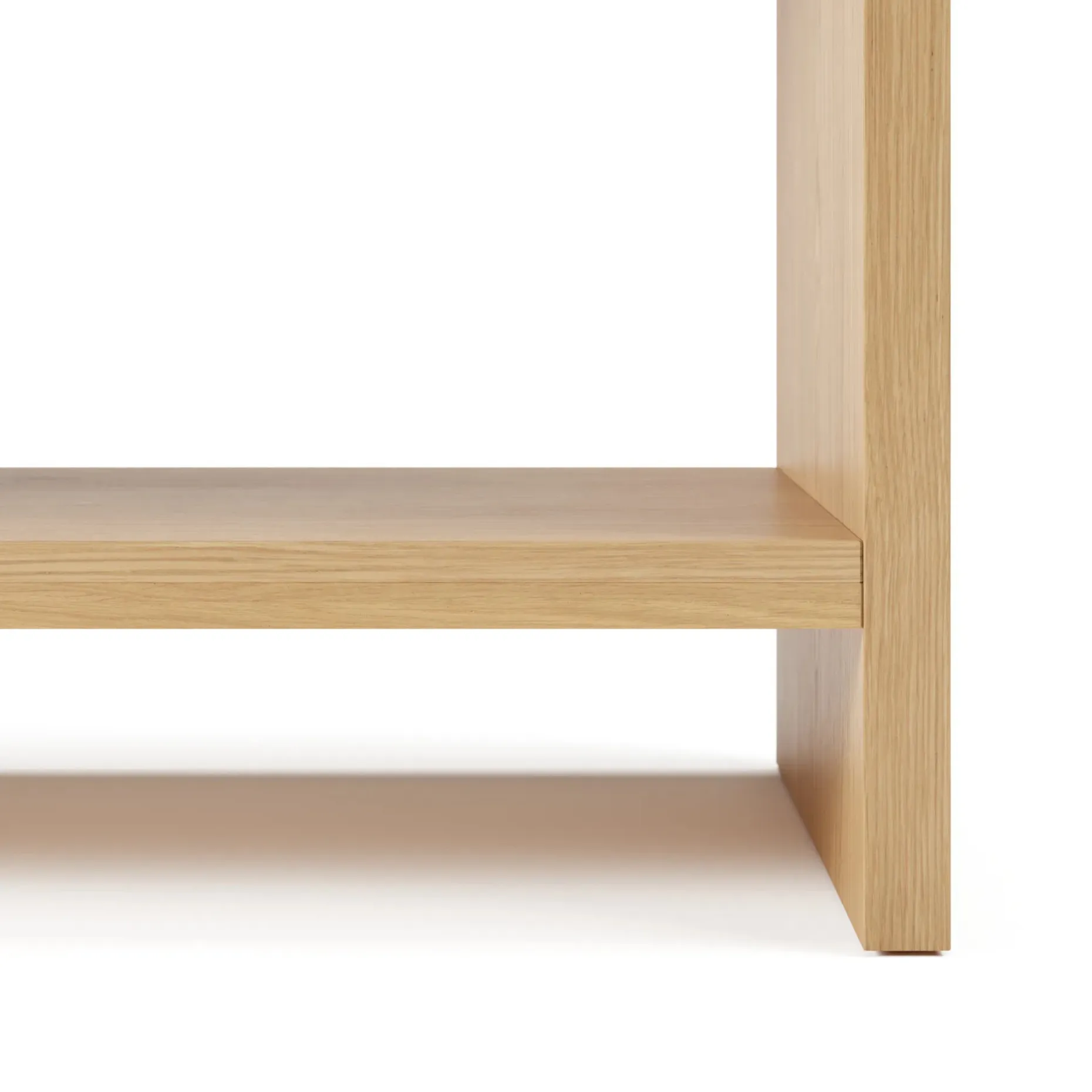 Leif 37" Storage Console - White Oak