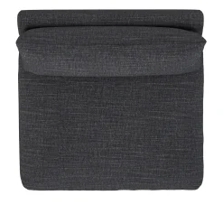 Leigh 39.5" Armless Chair Module - Napa Charcoal