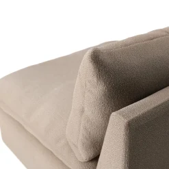 Leigh 39.5" Armless Chair Module - Sandstone Wool Bouclé