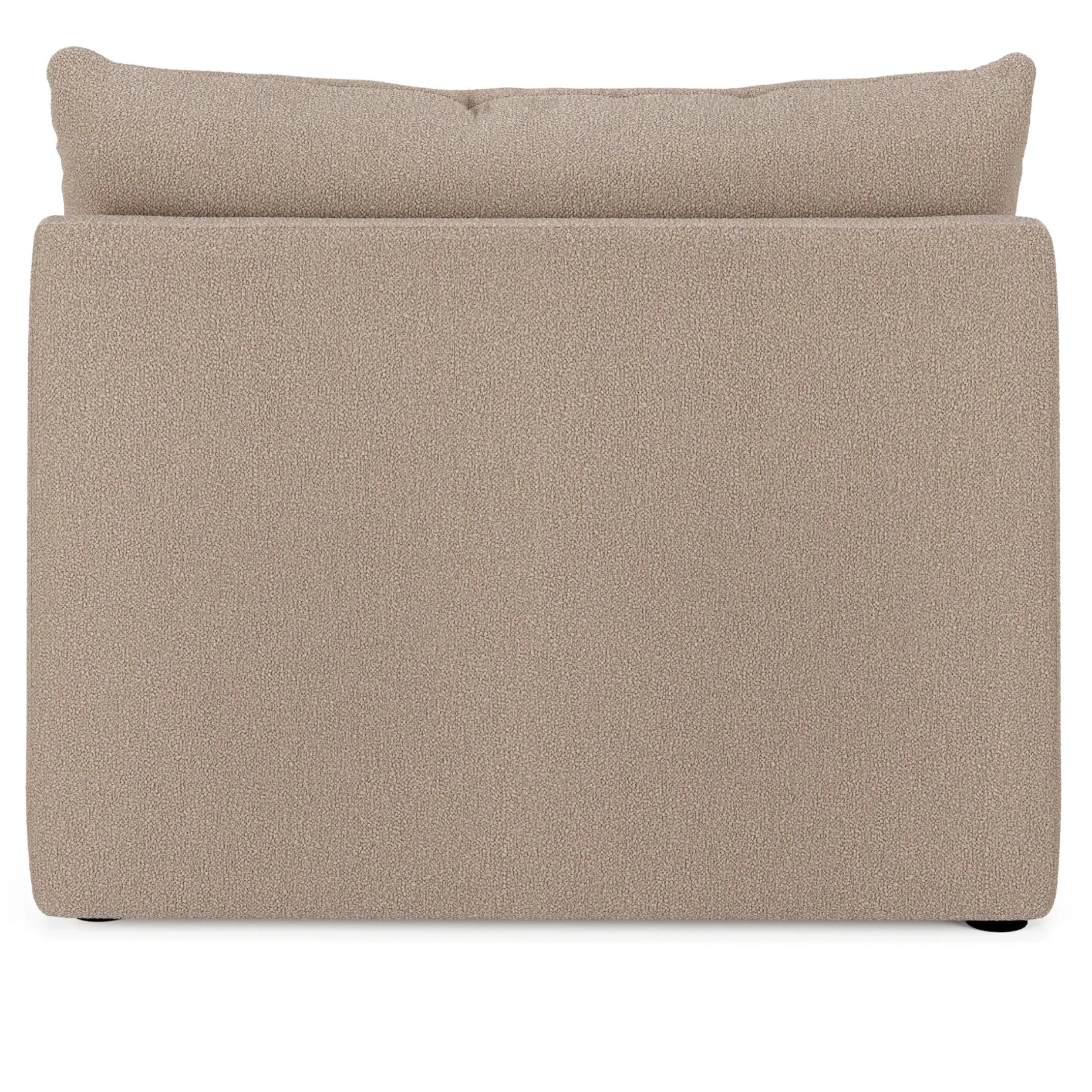 Leigh 39.5" Armless Chair Module - Sandstone Wool Bouclé