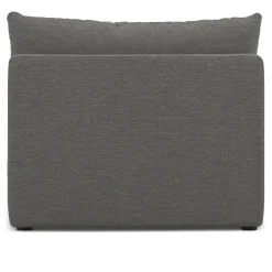 Leigh 39.5" Armless Chair Module - Silver Gray