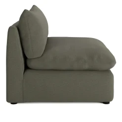 Leigh 39.5" Armless Chair Module - Silver Moss