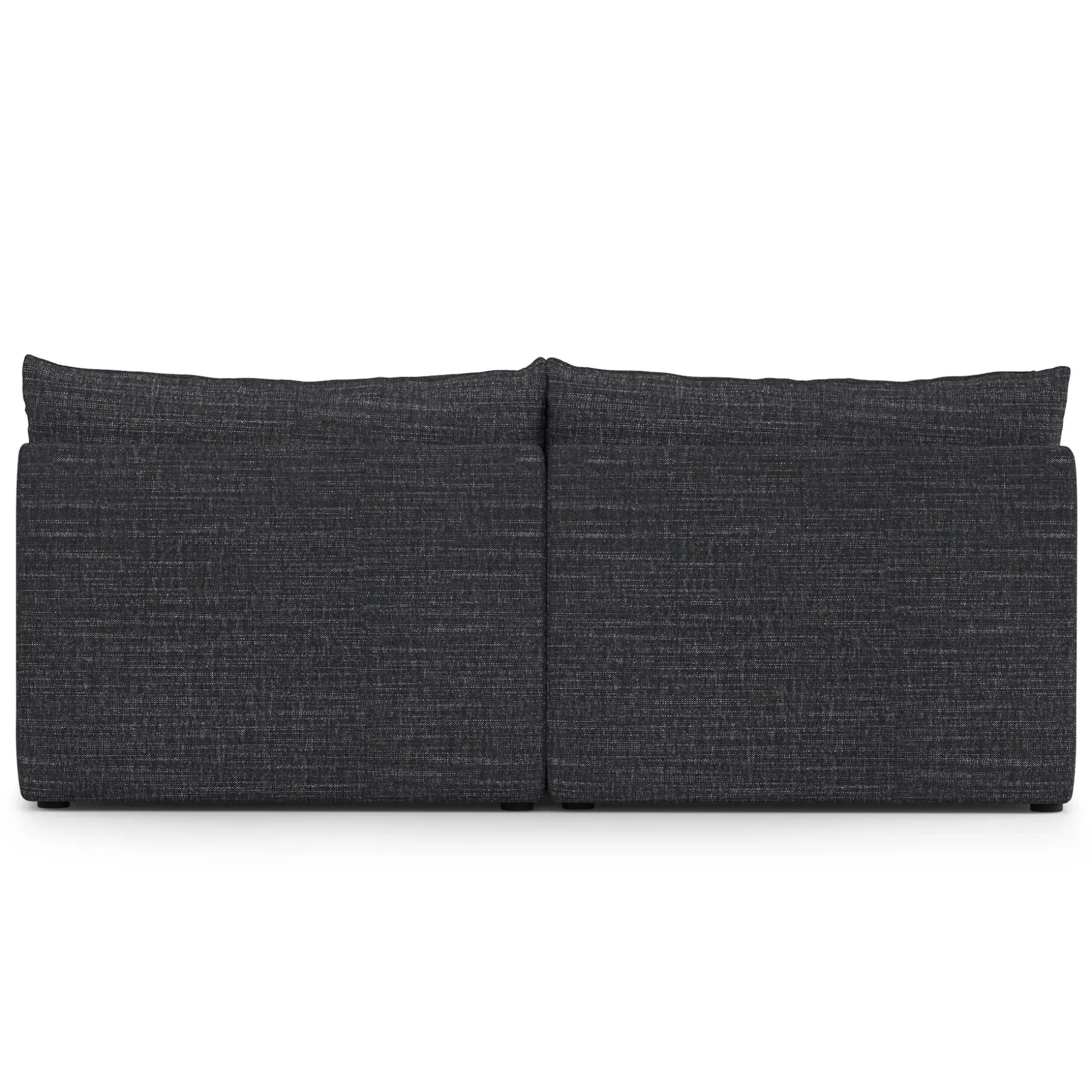 Leigh 79" Armless Modular Sofa - Napa Charcoal