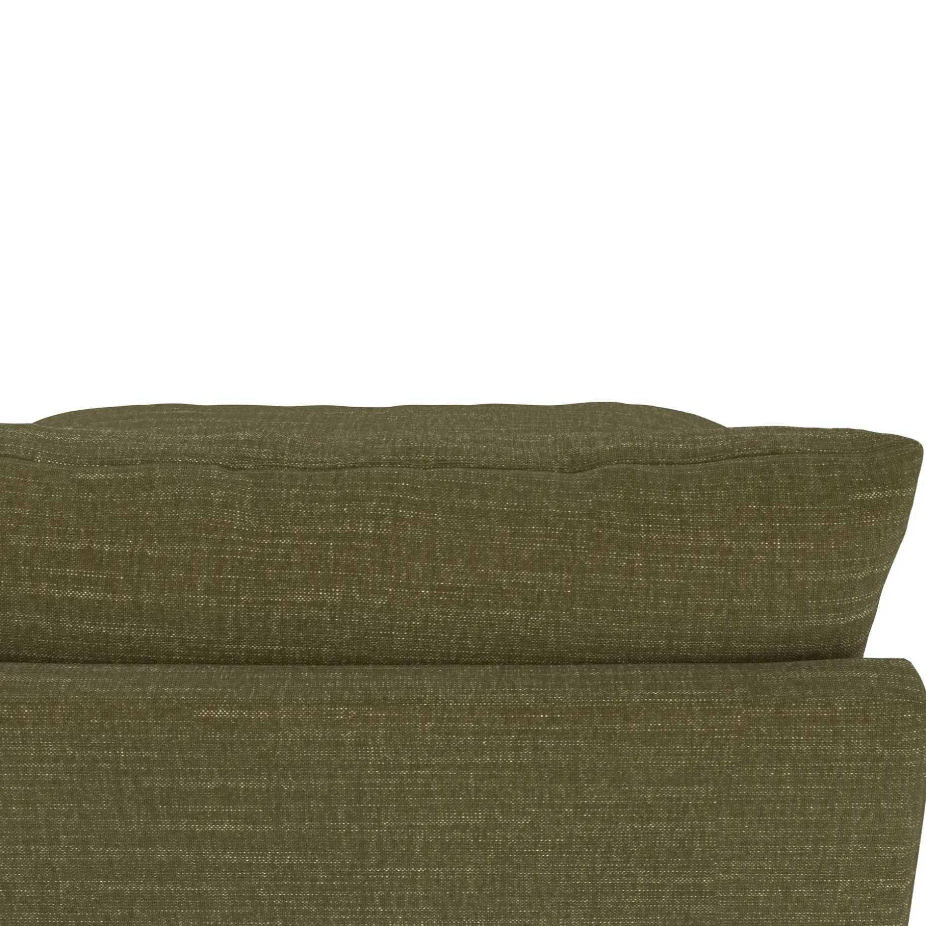 Leigh 79" Armless Modular Sofa - Napa Moss