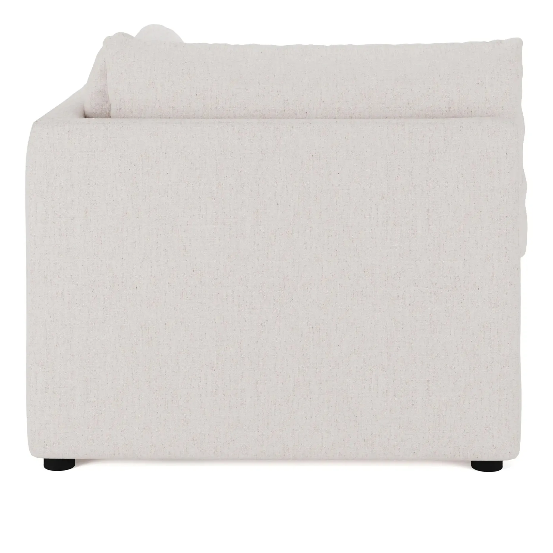 Leigh 41" Corner Chair Module - Napa White