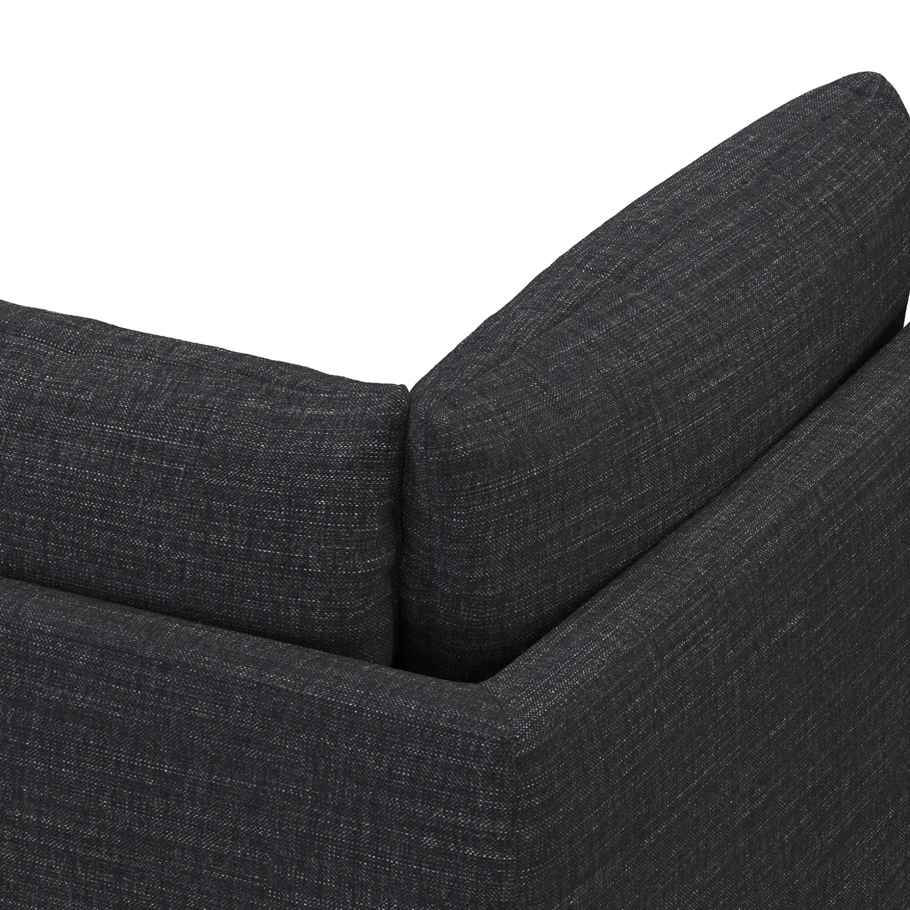 Leigh 41" Corner Chair Module - Napa Charcoal
