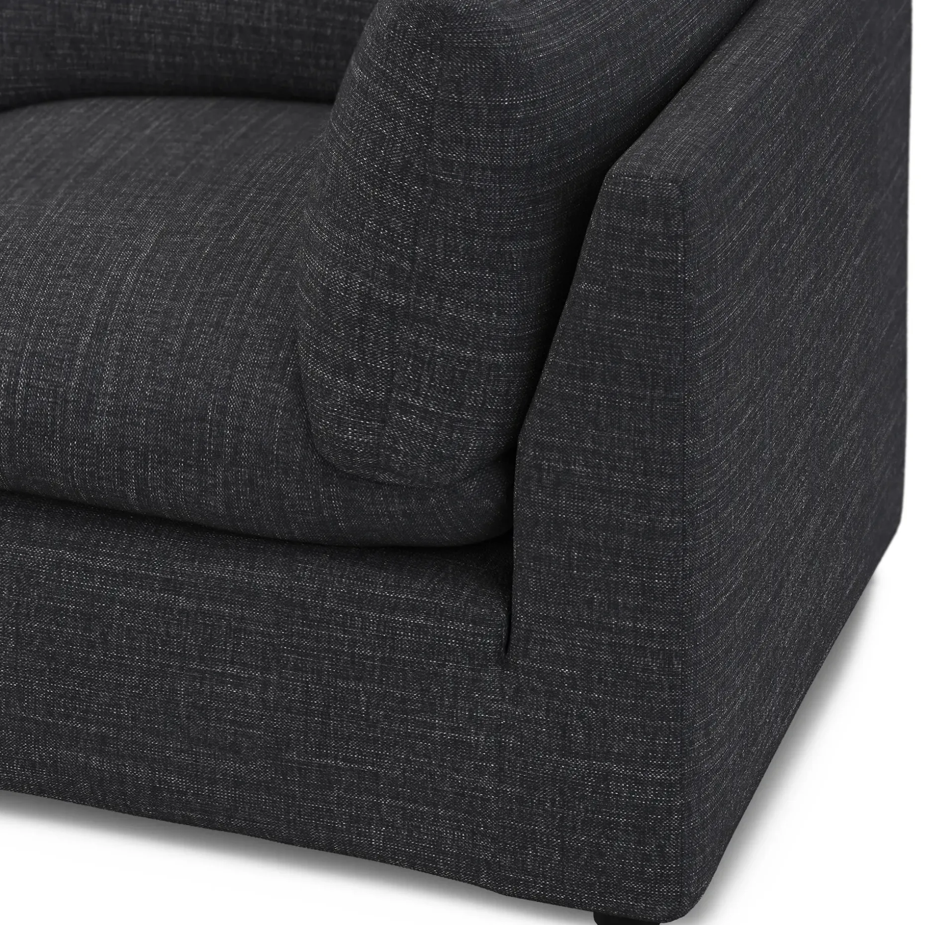Leigh 41" Corner Chair Module - Napa Charcoal