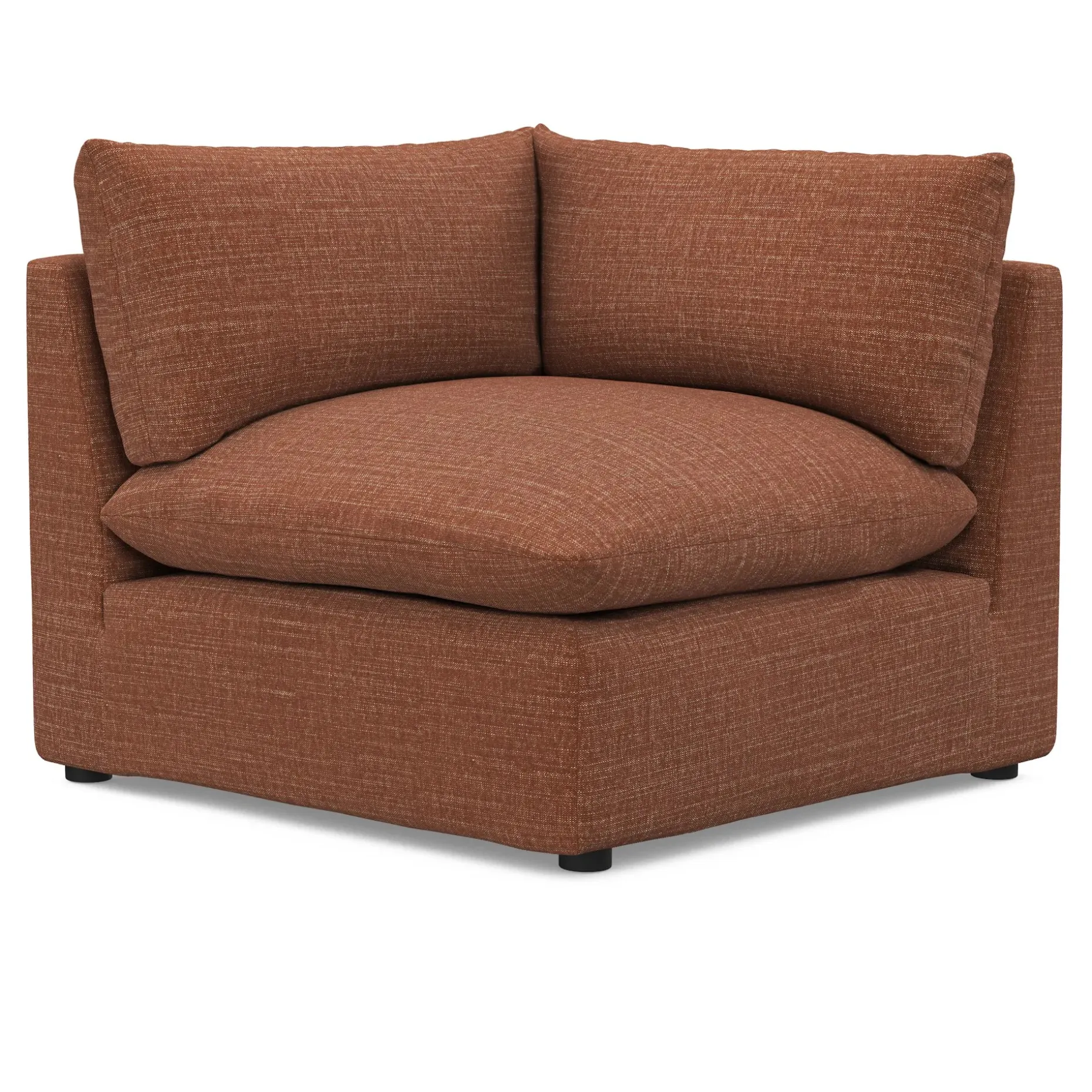 Leigh 41" Corner Chair Module - Napa Rust