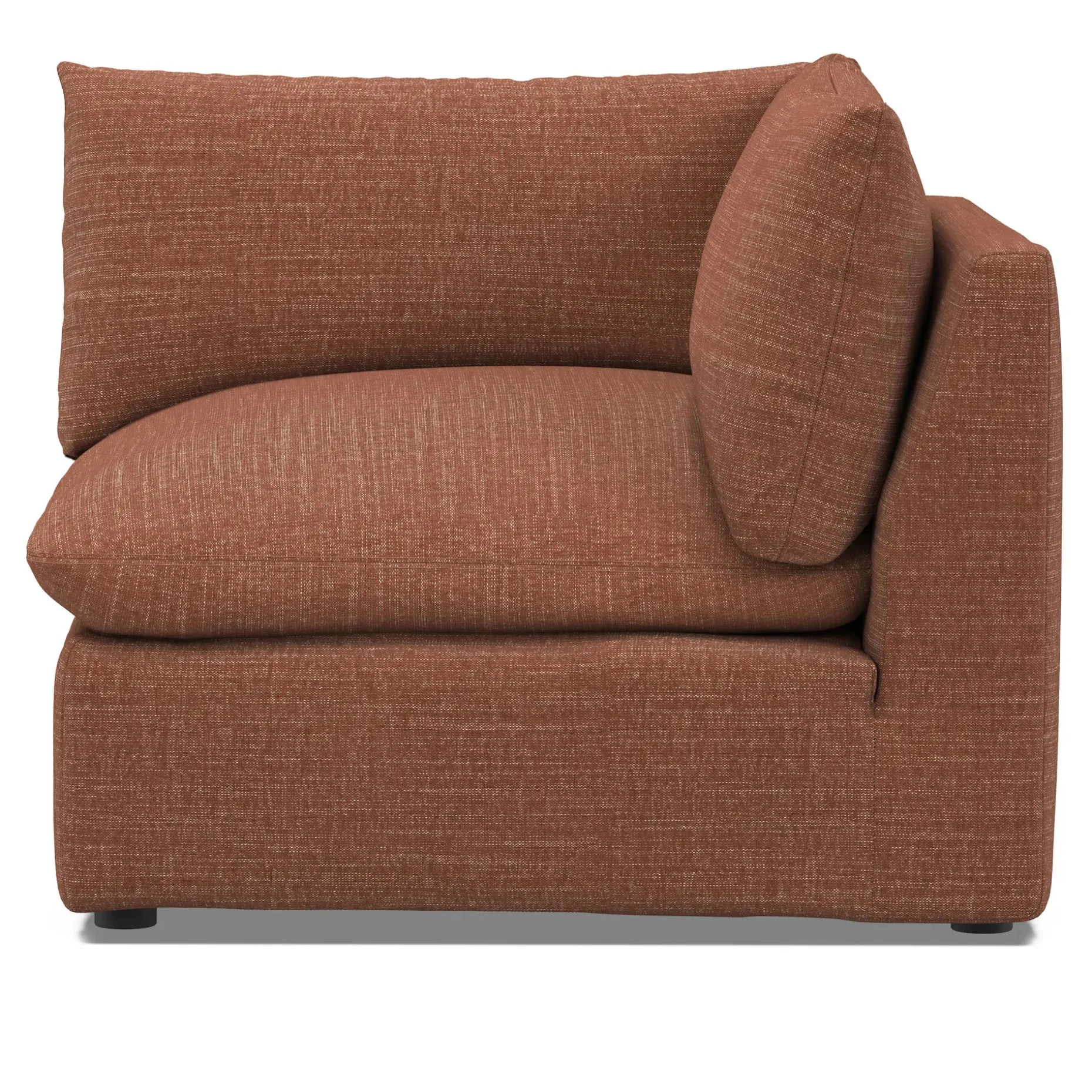 Leigh 41" Corner Chair Module - Napa Rust