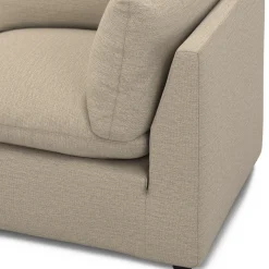 Leigh 41" Corner Chair Module - Silver Taupe
