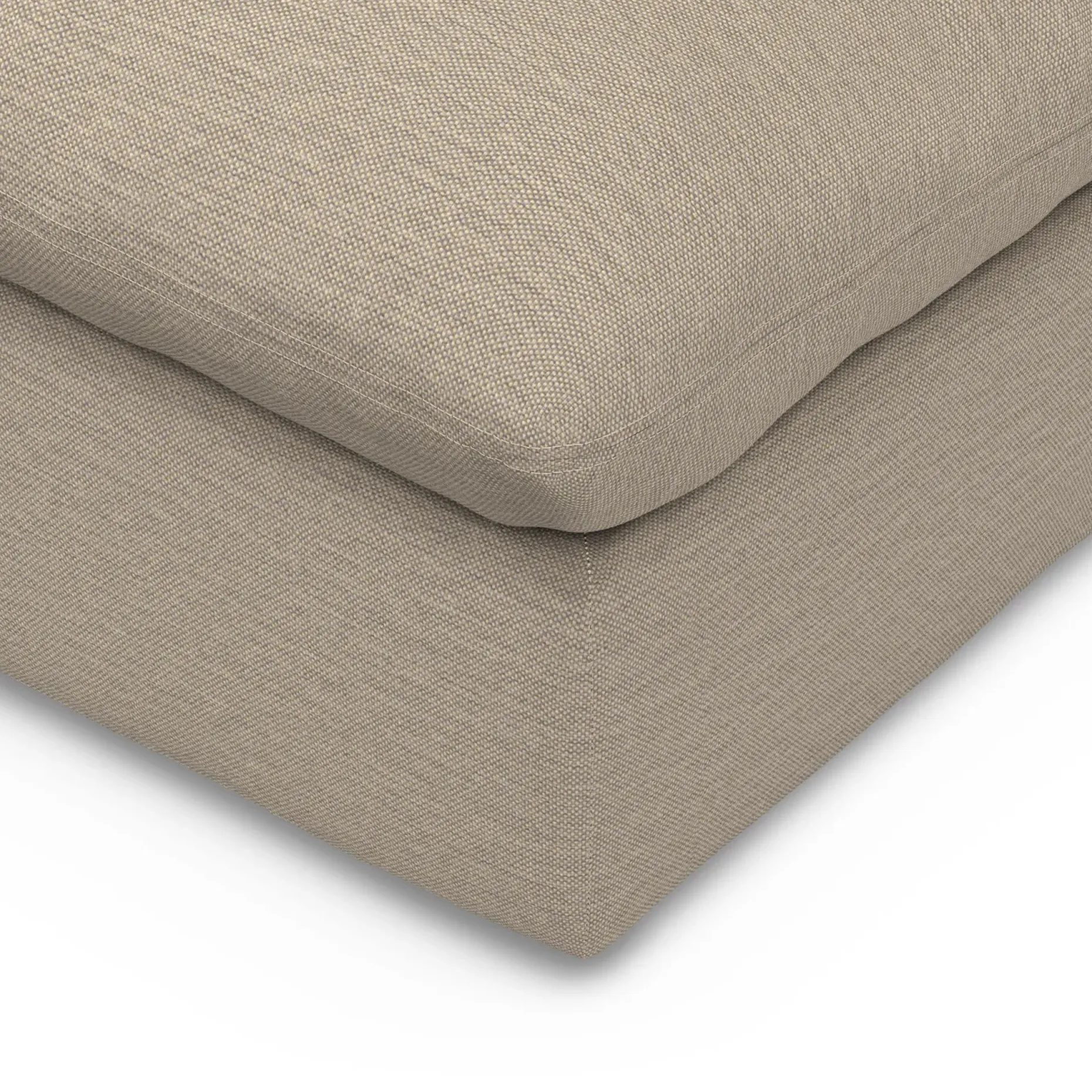 Leigh 41" Corner Chair Module - Silver Taupe