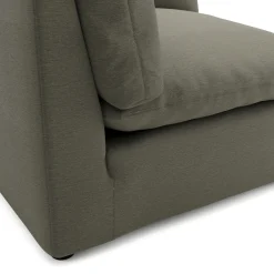 Leigh 41" Corner Chair Module - Silver Moss