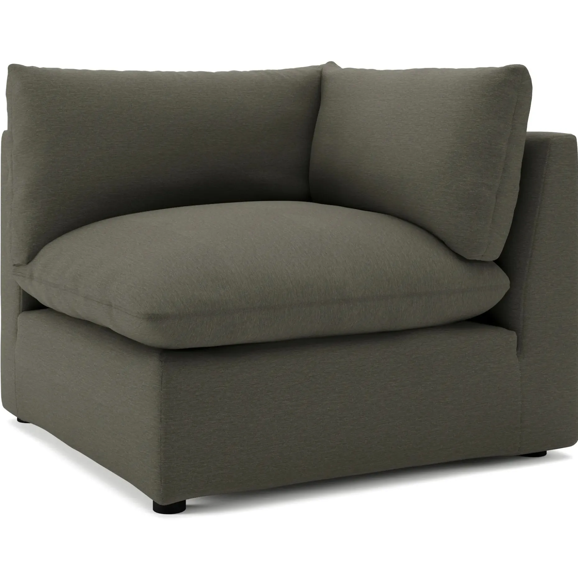 Leigh 41" Corner Chair Module - Silver Moss