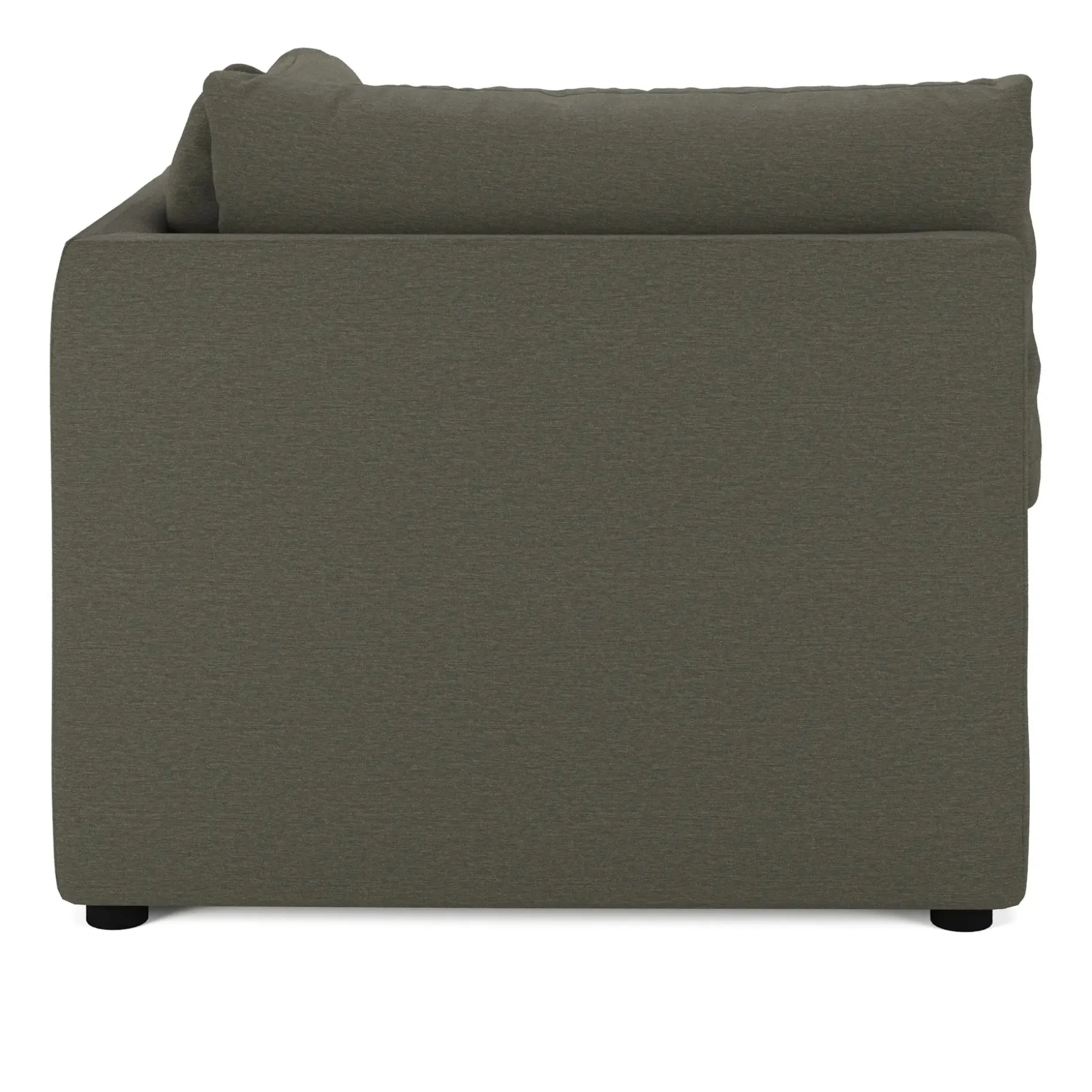 Leigh 41" Corner Chair Module - Silver Moss