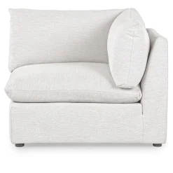 Leigh 41" Corner Chair Module - Silver Ivory